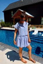 Load image into Gallery viewer, Striped Dolman Sleeve Top &amp; Skirt Set
