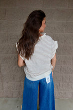 Load image into Gallery viewer, Button Up Soft Knit Stripe Cardigan
