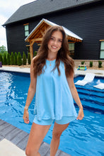 Load image into Gallery viewer, Sleeveless Round Neck Top &amp; Shorts Set
