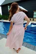 Load image into Gallery viewer, Ribbed Top &amp; Flared A-Line Maxi Skirt Set
