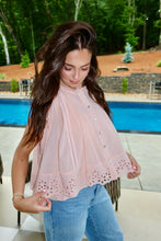 Load image into Gallery viewer, Cottage Grace Daisy Petal Blouse Top
