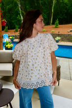 Load image into Gallery viewer, Blooming Daisy Lace Blouse Top

