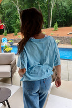 Load image into Gallery viewer, Oversized V-neck Short Sleeve Top (2 Colors)
