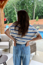 Load image into Gallery viewer, Striped Crew Neck Knit Top
