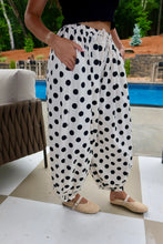Load image into Gallery viewer, Polka Dot Elastic Waist Balloon Pant
