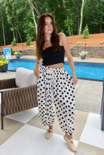 Load image into Gallery viewer, Polka Dot Elastic Waist Balloon Pant
