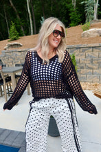 Load image into Gallery viewer, Open Knit Cover Up Sweater
