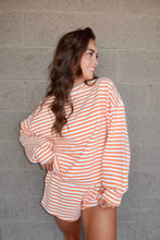 Load image into Gallery viewer, Oversized Striped T-Shirt Top
