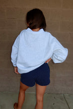 Load image into Gallery viewer, Navy Blue Polka Dot Loungewear Shorts
