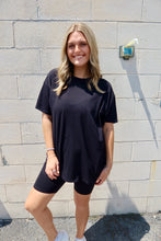 Load image into Gallery viewer, Round Neck Top &amp; Biker Shorts (4 Colors)
