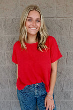 Load image into Gallery viewer, Cotton Slub Oversize Tee (19 Colors)
