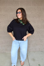 Load image into Gallery viewer, 3/4 Balloon Sleeve Top (3 Colors)
