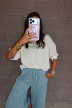 Load image into Gallery viewer, Striped Contrast Trim Rib Banded Top (8 Colors)
