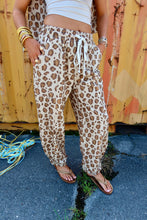 Load image into Gallery viewer, Leopard French Terry Pants
