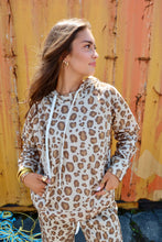 Load image into Gallery viewer, Leopard French Terry Hoodie
