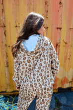 Load image into Gallery viewer, Leopard French Terry Hoodie
