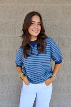 Load image into Gallery viewer, Striped Rib Banded Top (4 Colors)

