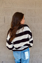 Load image into Gallery viewer, Striped Drop Shoulder Sweater (2 Colors)
