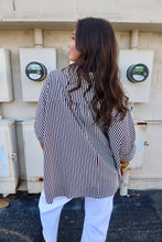 Load image into Gallery viewer, Oversized Stripe Button-Down (3 Colors)
