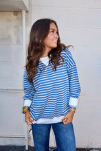 Load image into Gallery viewer, Striped Rib Banded Pullover (4 Colors)
