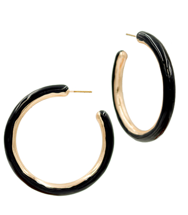 45mm Color Enamel Hoops