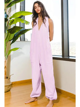 Load image into Gallery viewer, Gauze Halter Jumpsuit
