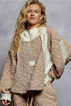 Load image into Gallery viewer, Quilted Hoodie Top
