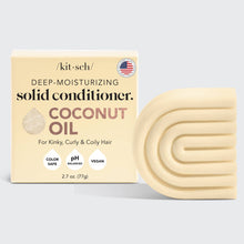 Load image into Gallery viewer, Coconut Repair Conditioner Bar/Mask for Dry Damaged Hair
