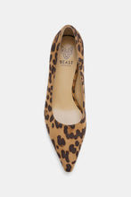 Load image into Gallery viewer, Beast Fashion Faux Suede Leopard Point Toe Pumps
