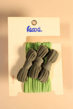 Load image into Gallery viewer, TWO TONED BOW SLICK BACK PONYTAILS (PACK OF 3)
