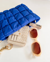 Load image into Gallery viewer, Quilted Puffer Makeup Bag Cosmetic Travel Pouch
