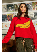 Load image into Gallery viewer, Knit Graphic Chunky Sweater
